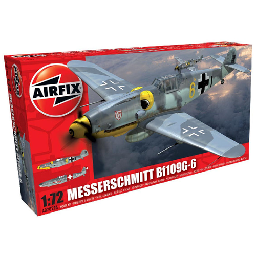 MESSERSCHMITT BF109G-6 KIT 1:72 Airfix Kit Aerei Modellino