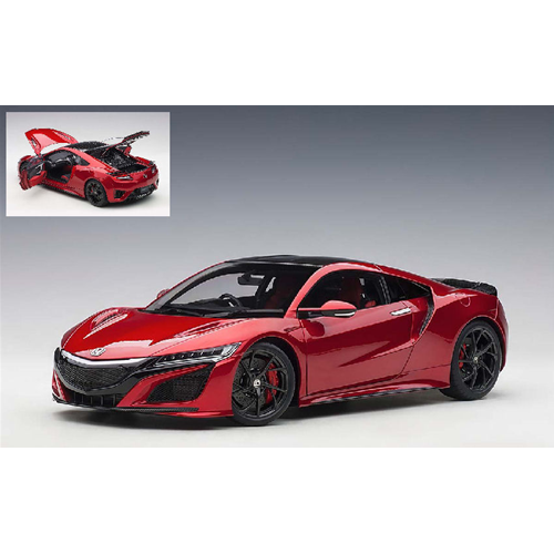 HONDA NSX (NC1) 2016 VALENCIA RED PEARL 1:18 AutoArt Auto Stradali Modellino