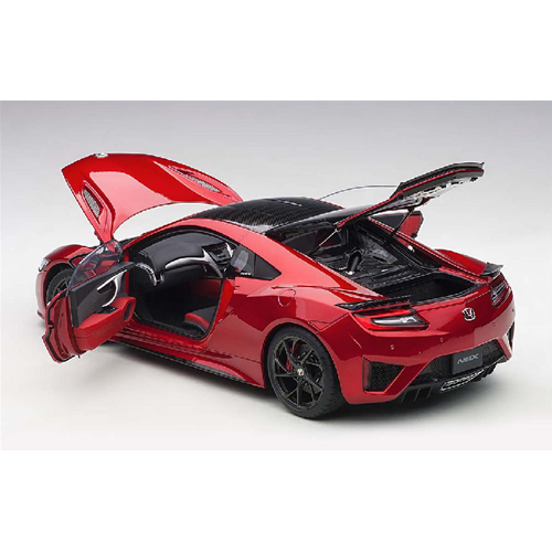 HONDA NSX (NC1) 2016 VALENCIA RED PEARL 1:18 AutoArt Auto Stradali Modellino