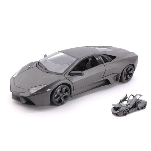LAMBORGHINI REVENTON 2007 GRIGIO BARRA 1:18 Burago Auto Stradali Modellino