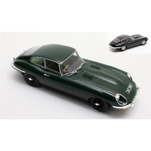 JAGUAR E-TYPE SERIES II 1968 GREEN 1:18 Cult Scale Models Auto Stradali Modellino