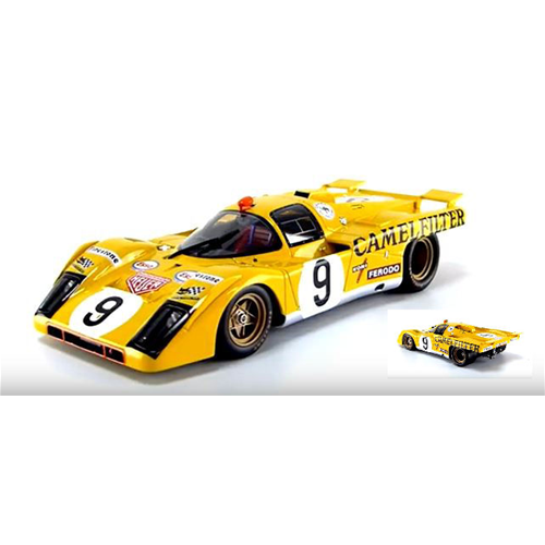 FERRARI 512 M N.9 DNF LE MANS 1971 BARON H.DE FIERLANDT-A.DE CADENET 1:18 CMR Classic Model Replicars Auto Competizione Modellino
