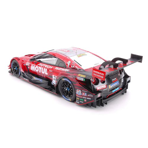 NISSAN GT-R N.23 WINNER FUJI SUPER GT500 2018 MATSUDA-QUINTARELLI 1:18 Ebbro Auto Competizione Modellino