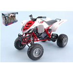 ATV-QUAD YAMAHA RAPTOR 660R WHITE 1:12 New Ray Moto Die Cast Modellino