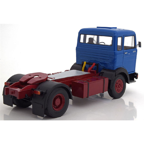 MERCEDES LPS 1632 1969 BLUE/DARK RED 1:18 KK Scale Camion Modellino