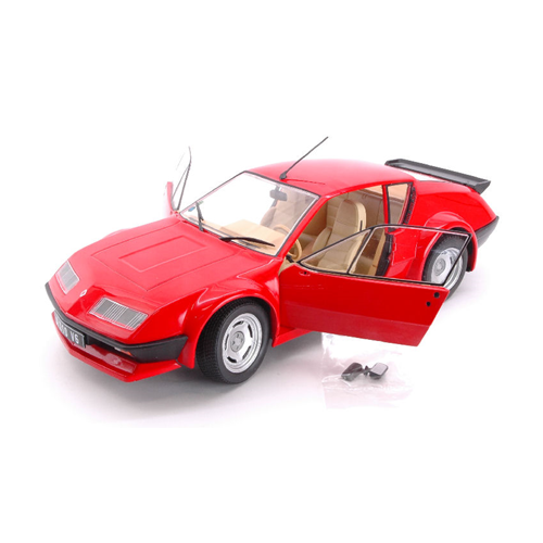 RENAULT ALPINE A310 ALLESTIMENTO GT 1983 ROUGE 1:18 Solido Auto Stradali Modellino