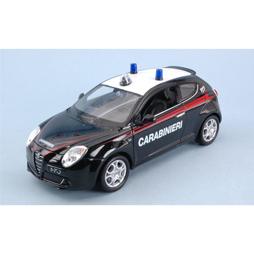 ALFA ROMEO MITO CARABINIERI 1:24 Welly Forze dell'Ordine Modellino