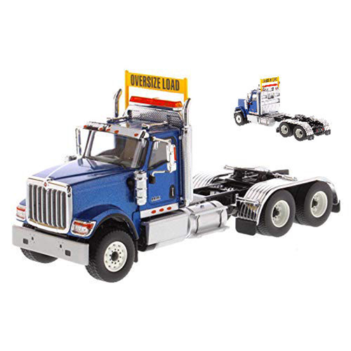 HX520 TANDEM TRACTOR 6X4 2018 BLUE 1:50 Diecast Master Camion Modellino
