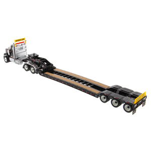 HX520 TANDEM TRACTOR 6X4 2018 BLACK + XL120 TRAILER 1:50 Diecast Master Camion Modellino