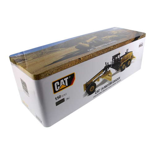 CAT 24 MOTOR GRADER 1:50 Diecast Master Mezzi Industriali Modellino