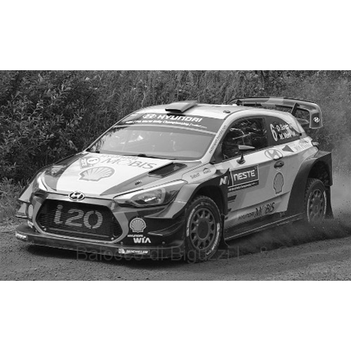 HYUNDAI i20 WRC N.16 4th RALLY PORTUGAL 2018 SORDO-DEL BARRIO 1:43 Ixo Model Auto Rally Modellino