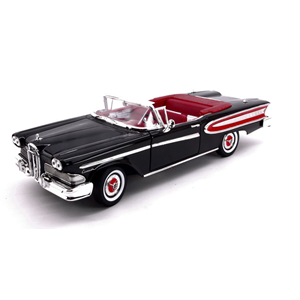 FORD EDSEL CITATION CONVERTIBLE 1958 BLACK 1:18 Lucky Die Cast Auto Stradali Modellino