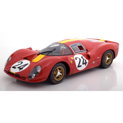 FERRARI 330 P4 N.24 3rd LE MANS 1967 W.MAIRESSE-J.BLATON 1:12 CMR Classic Model Replicars Auto Competizione Modellino