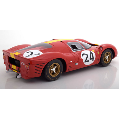 FERRARI 330 P4 N.24 3rd LE MANS 1967 W.MAIRESSE-J.BLATON 1:12 CMR Classic Model Replicars Auto Competizione Modellino