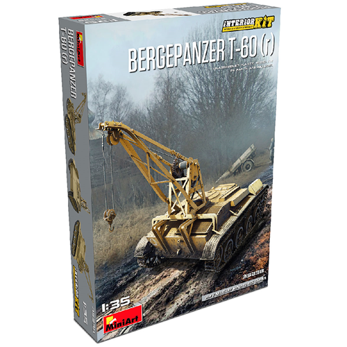 BERGEPANZER T-60 (R) INTERIOR KIT 1:35 Miniart Kit Mezzi Militari Modellino