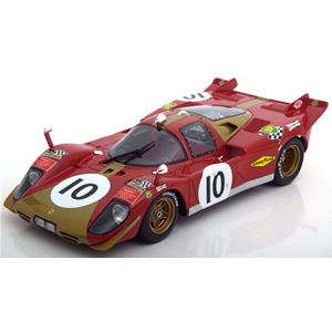 FERRARI 512 S N.10 ACCIDENT LE MANS 1970 H.KELLENERS-G.LOOS 1:18 CMR Auto Competizione Modellino