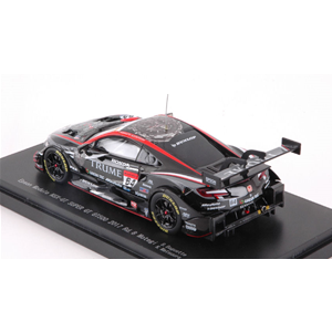 HONDA NSX -GT N.64 10th MOTEGI SUPER GT500 2017 B.BAGUETTE-MATSUURA 1:43 Ebbro Auto Competizione Modellino