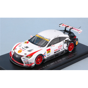LEXUS RC F GT3 N.35 SUPER GT300 2018 N.CHAROENSUKHAWATANA-N.HORTONG 1:43 Ebbro Auto Competizione Modellino