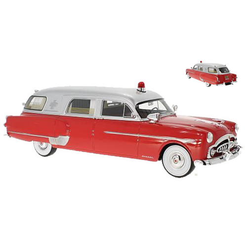 PACKARD HENNEY AMBULANCE 1952 BoS Models 1:18 Bos Model Ambulanze Modellino