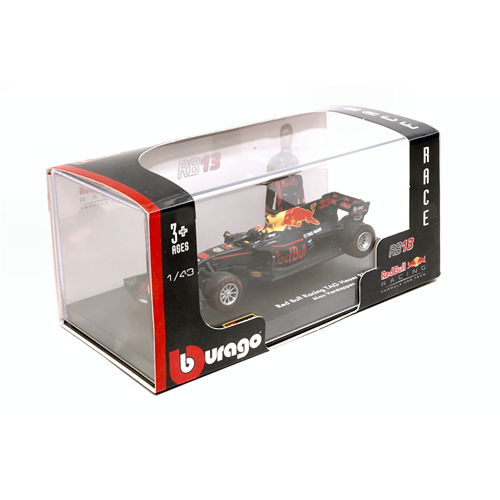 RED BULL RB13 MAX VERSTAPPEN 2017 N.33 With Showcase 1:43 Burago Formula 1 Modellino