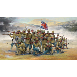 BRITISH INFANTRY AND SEPOYS (COLONIAL WARS) KIT 1:72 Italeri Kit Figure Militari Modellino