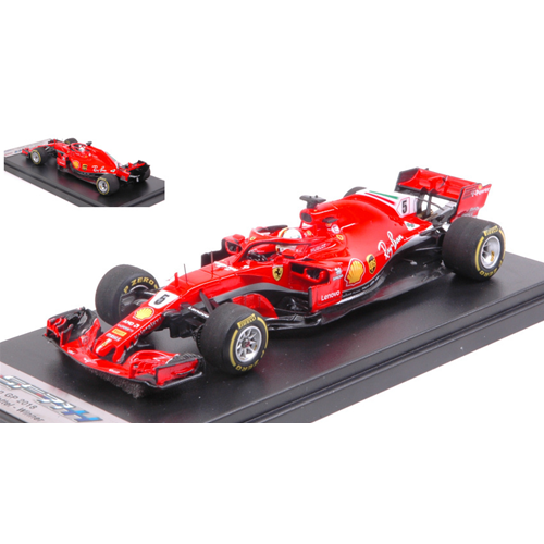 FERRARI SF71-H S.VETTEL 2018 N.5 WINNER AUSTRALIAN GP 1:43 Looksmart Formula 1 Modellino