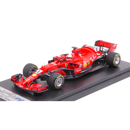FERRARI SF71-H S.VETTEL 2018 N.5 WINNER AUSTRALIAN GP 1:43 Looksmart Formula 1 Modellino