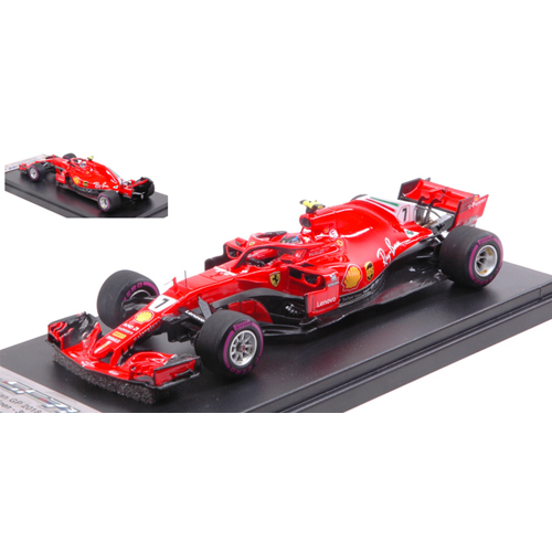 FERRARI SF71-H K.RAIKKONEN 2018 N.7 3rd AUSTRALIAN GP1:43 Looksmart Formula 1 Modellino