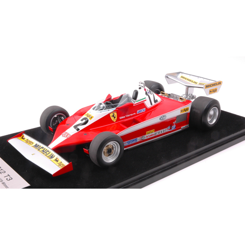 FERRARI 312 T3 G.VILLENEUVE 1978 N.12 WINNER CANADA GP 1:18 Looksmart Formula 1 Modellino