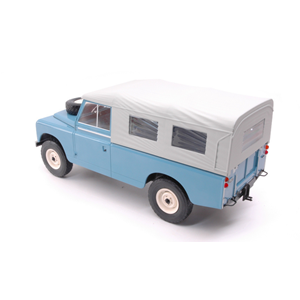LAND ROVER 109 PICK UP SERIE II LIGHT 1959 BLUE/WHITE 1:18 ModelCarGroup Auto Stradali Modellino