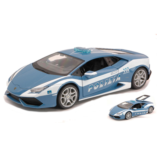 LAMBORGHINI HURACAN LP 610-4 2014 POLIZIA STRADALE 1:24 Maisto Forze dell'Ordine Modellino