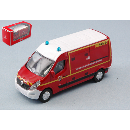 RENAULT MASTER 2014 "POMPIERS" 1:64 Norev Pompieri Modellino