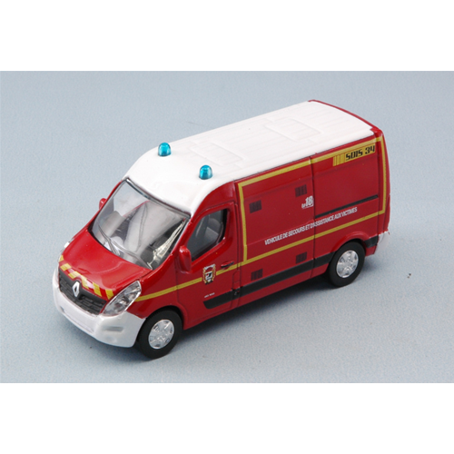 RENAULT MASTER 2014 "POMPIERS" 1:64 Norev Pompieri Modellino