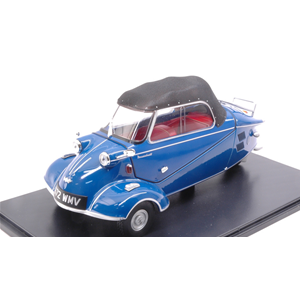 MESSERSCHMITT KR200 CONVERTIBLE ROYAL1995 BLUE 1:18 Oxford Auto Stradali Modellino