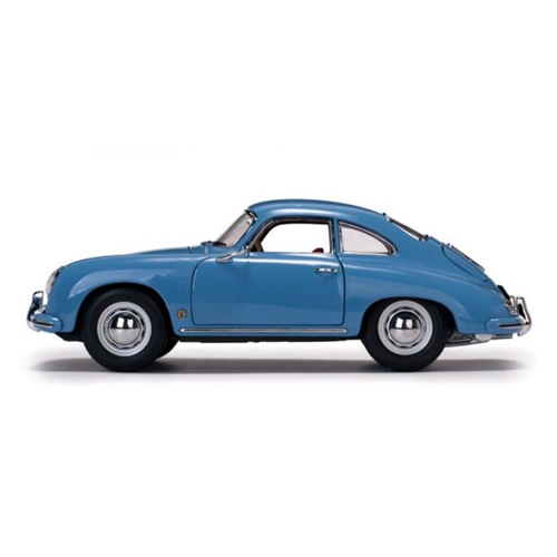 PORSCHE 356A 1500 GS CARRERA GT 1957 LIGHT BLUE 1:18 SunStar Auto Stradali Modellino