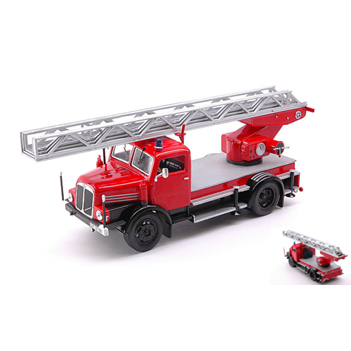 ISA S4000 DL 1962 FIRE BRIGADE 1:43 Ixo Model Pompieri Modellino
