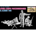 DRAGON'S QUALITY TROOPS TO THE DESERT FOX AFRICAN KORPS KIT 1:35 Dragon Kit Figure Militari Modellino