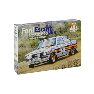 FORD ESCORT RS 1800 MKII N.2 2nd LOMBARD RAC RALLY 1981 VATANEN KIT 1:24 Italeri Kit Auto Modellino