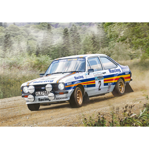 FORD ESCORT RS 1800 MKII N.2 2nd LOMBARD RAC RALLY 1981 VATANEN KIT 1:24 Italeri Kit Auto Modellino