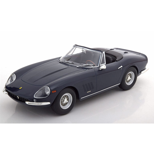 FERRARI 275 GTB4 NART SPYDER 1967 DARK BLUE 1:18 KK Scale Auto Stradali Modellino