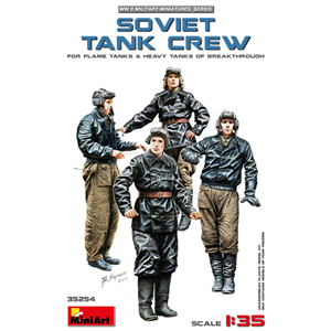 SOVIET TANK CREW KIT 1:35 Miniart Kit Figure Militari Modellino