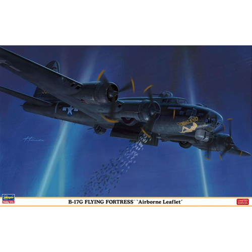 B17G FLYING FORTRESS AIRBONE LEAFLET KIT 1:72 Hasegawa Kit Aerei Modellino