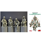 GERMAN PANZERGRENADIERS KIT 1:35 Miniart Kit Figure Militari Die Cast Modellino