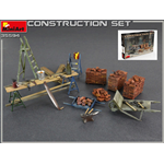 CONSTRUCTION SET KIT 1:35 Miniart Kit Diorami Die Cast Modellino
