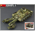 BMR-1 LATE MOD.WITH KMT-7 KIT 1:35 Miniart Kit Mezzi Militari Die Cast Modellino