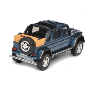 MERCEDES MAYBACH G650 2017 BLUE 1:43 Schuco Auto Stradali Modellino