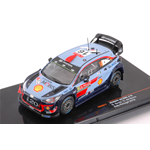 HYUNDAI i20 WRC N.16 4th RALLY PORTUGAL 2018 SORDO-DEL BARRIO 1:43 Ixo Model Auto Rally Modellino