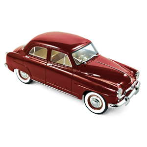 SIMCA 9 ARONDE 1953 AMARANT RED 1:18 Norev Auto Stradali Modellino