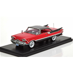 DODGE CUSTOMS ROYAL LANCER COUPE 1959 RED/BLACK 1:43 Neo Scale Models Auto Stradali Modellino