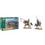 FRENCH KNIGHTS XV A.D. KIT 1:72 Zvezda Kit Figure Militari Modellino